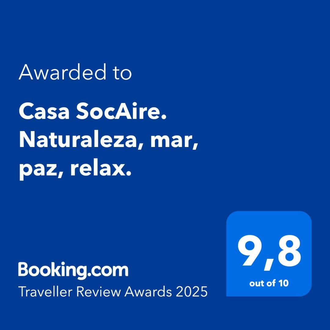 Casa Socaire. Naturaleza, Mar, Paz, Relax. Tabayesco Eksteriør billede